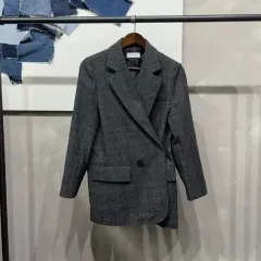 (66) シー スミス レディース カジュアル ウール ブレーザー ジャケット