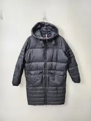 トミーヒルフィガー ブラック ロング ダウン コート