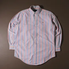POLO ポロ ラルフローレン Classic クラシック ストライプ ボタンダウン シャツ