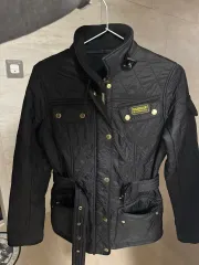 百貨店購入 BARBOUR キルティング ジャケット ブラック UK10