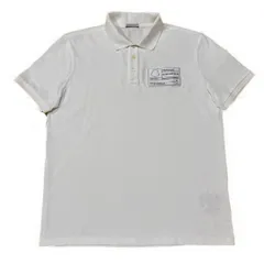 モンクレール　ポロシャツ　L ワッペン　ホワイト　5S152
