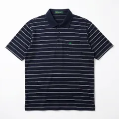 [C-9] エディーバウアー 長袖ストライプポロシャツ
