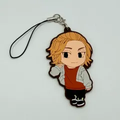 東京リベンジャーズ 佐野万次郎 マイキー ラバーストラップキーホルダー 東リベ グッズ (293)