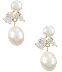 シャシ レディース アクセサリー ピアス・イヤリング SHASHI Cecillia Freshwater Pearl Drop Earrings GoldPearl パールのサムネイル