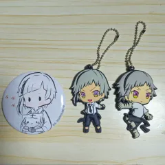 まとめ売り) 文豪ストレイドッグス 中島 敦 缶バッジ ラバーストラップ