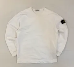 ストーンアイランド 20ss ロングスリーブ スウェット 白