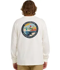 ビラボン メンズ トップス シャツ Tシャツ 長袖 Billabong Rockies LongSleeve TShirt OffWhite オフホワイト