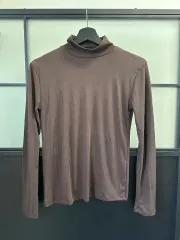 新品/タートルネック 목폴라 Tシャツ スリムフィット