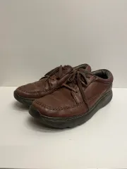 Clarks Charton Vibe ブラウン レザー シューズ