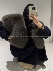 ミニファーベスト(カーキブラウン 1枚)