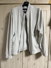 ZARA アイボリー ブルゾン ジャケット L