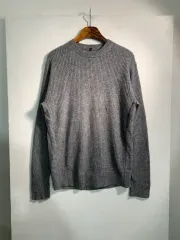 無印良品 ウール100% ワッフルニット XL A387