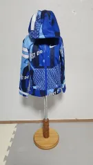 ナイキ JUST DO IT フードジップアップ ブルー