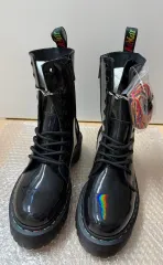 新品 DR. MARTENS ドクターマーチン ジェイドン ハイ レインボー 240