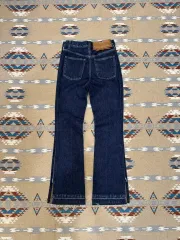 XS TOGA(トーガ) フールラ ZIP デニム フレアフィット デニム パンツ