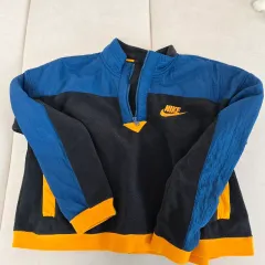 ナイキ フリース ハーフジップアップ ウィメンズ L