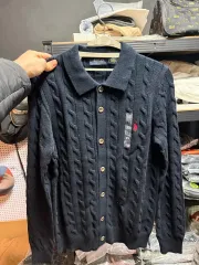 ポロ ラルフローレン ケーブル ニット コート カーディガン