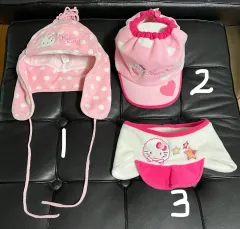 Sanrio hello kitty - ユア(YOOA) 暖かい 起毛 帽子 (3種類 各々)