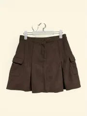 新品) コーデュロイ カーゴポケット スカート