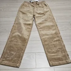 ベージュ コーデュロイ イージー ズボン 150 新品