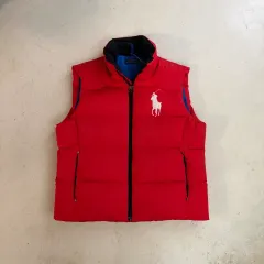 ポロラルフローレン ヴィンテージ ビックポニー ダウンベスト XL