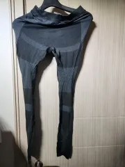 ブラック スポーツ レギンス ウエスト 85