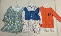 女の子 ONE PIECE 3点 まとめ 24ヶ月 80サイズ 程度