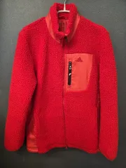 アディダス フリースジップアップ