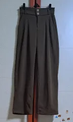 (新品) 裏起毛 ワイドパンツ ズボン