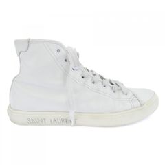 SAINT LAURENT SL80 ハイカットスニーカー シルバー 42 - メルカリ