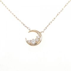 美品✨️ ジュエルクローゼット K10 ダイヤモンドネックレス 月 ムーン