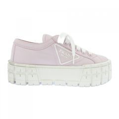 極美品✨️PRADA ダブルホイール リナイロン スニーカー 厚底 24.5 