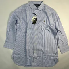 新品未使用　現行　ストライプ シャツ　長袖　ポロラルフローレン　2XLサイズ相当