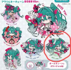 初音ミク 2025 Ver アクリルスタンド キーホルダー レーシングミク (未開封)