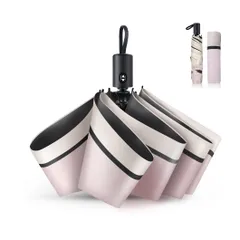 日傘 uvカット 遮熱 ワンタッチ 自動開閉 【2025新登場 ?反射冷却素材採用・JIS認証済】 折り畳み日傘 100 遮光 軽量 6本骨 折り畳み コンパクト 紫外線遮断 UPF50+ 熱中症対策 日焼け防止 耐風撥水 晴雨兼用 傘 メンズ レディース 多