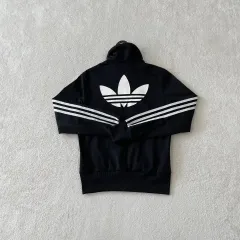 90 アディダス レディース ファイヤーバード ブラック トラックジャージ