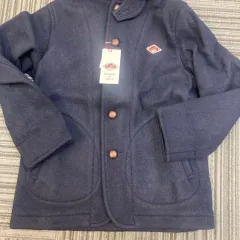 ダントン ウール ファイル ラウンド カラー ジャケット