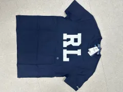 ポロ ラルフローレン RL ロゴ 半袖 Tシャツ ネイビー