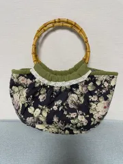 竹製ハンドバッグ
