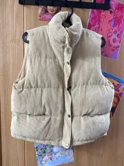 コーデュロイ ベスト