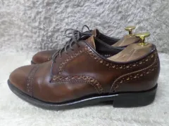 255 リーガル ウイングチップ ブラウン 靴 ローファー 中古 シューズ