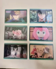 SPY×FAMILY(スパイファミリー) レンチキュラー レア カード 6種 セット