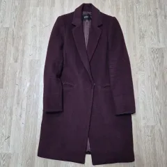 VISITINNEWYORK レディース カシミア ラグジュアリー Single コート (55)