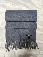 ゴビ カシミア マフラー グレー
