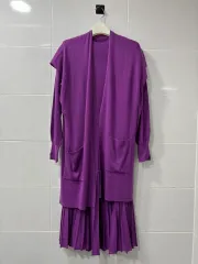 ニットベスト＆ワンピース