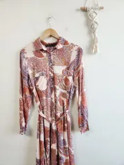 ザラ ベイズリー パータン マキシ ONE PIECE S (55-66)