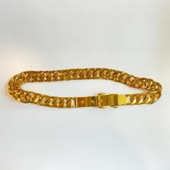 レア) グッチ GOLD 耳 チェーン ベルト