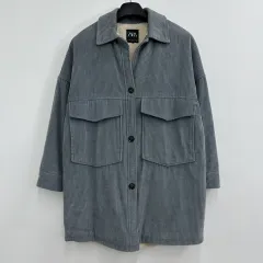 ZARA ザラ レディース シープスキン ボア コーデュロイ ジャケット