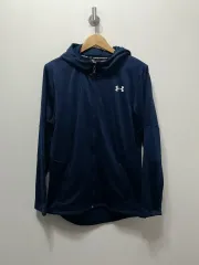アンダーアーマー ネイビー フーディー ジップアップ XL