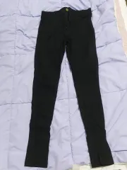 ブラック ストレッチ スキニー ズボン